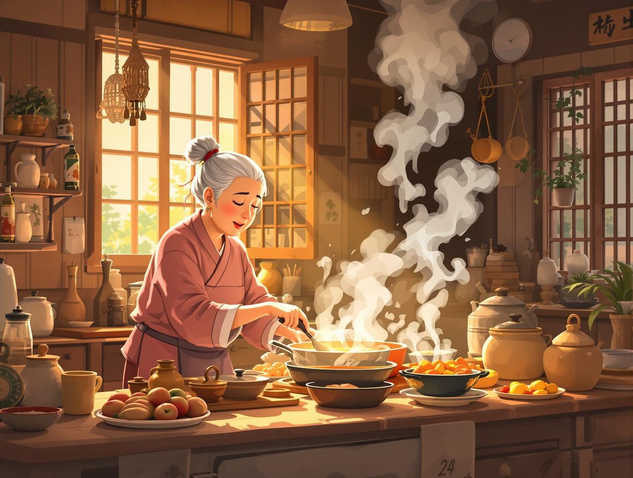 漫剧免费 - 外婆的厨房 漫剧免费作品《外婆的厨房》- 亲情伦理题材